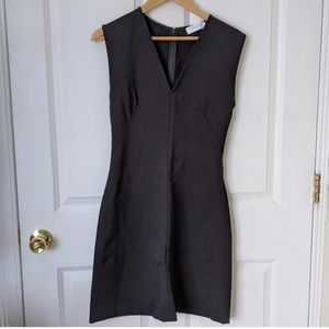 Everlane Stretch Ponte Dress - Sleeveless V-Neck